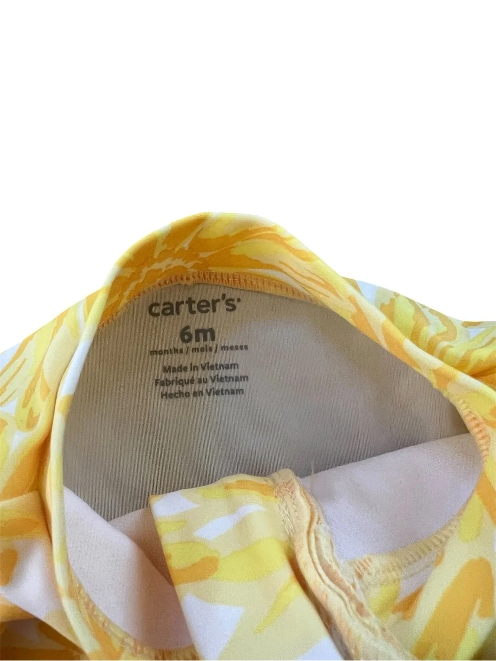 Carters carter’s yellow